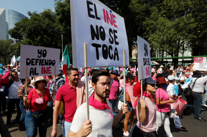 Alistan segunda marcha contra Plan B de Reforma Electoral