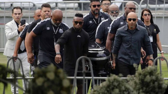 Dan último adiós al O Rey ‘Pelé’ en el estadio del Santos