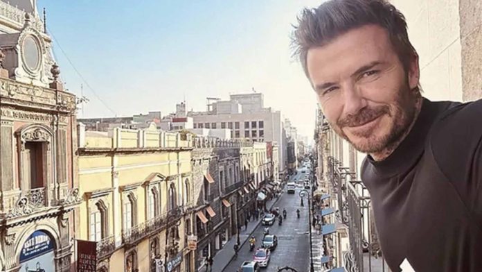 David Beckham presume su visita a la CDMX