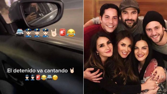 Fan de RBD fue detenido y siguió cantando con sentimiento en la patrulla