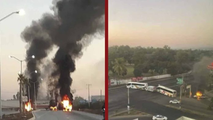 Narcobloqueos por la recaptura de Ovidio Guzmán se extienden a otros municipios de Sinaloa