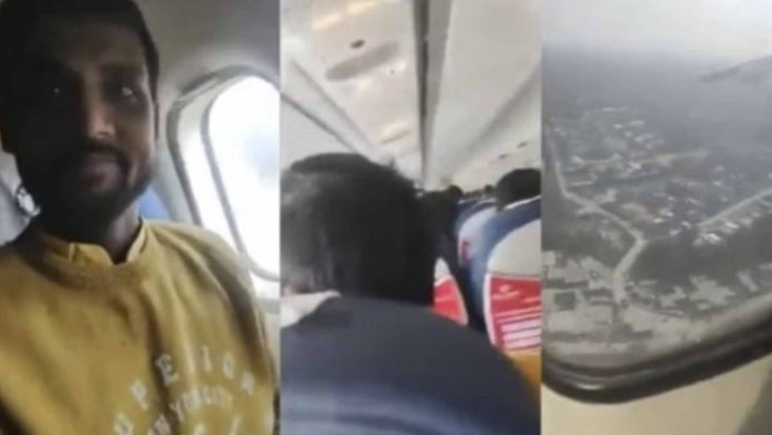 Pasajero capta el momento exacto de colapso del avión que dejó 68 muertos en Nepal