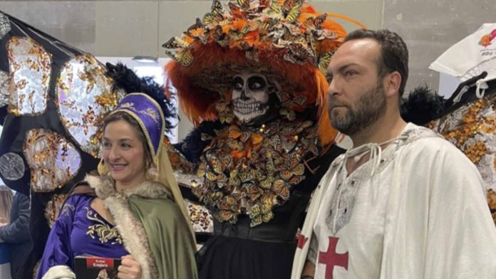 Un éxito, la activación de la Catrina michoacana en la FITUR