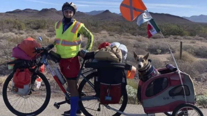 Viajero argentino busca recorrer Latinoamérica