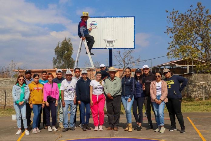 Vecinos de Tiripetío rescatan espacio público en la comunidad “La Hierbabuena”