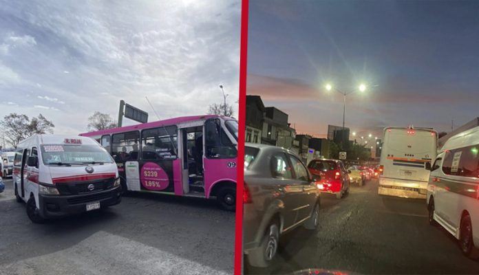 El obelisco a Lázaro Cárdenas ¿Foco rojo en caos vehicular?