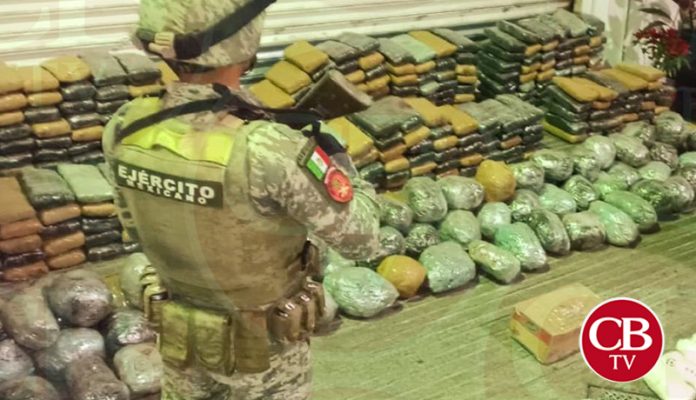 Ejército Mexicano decomisa 24 kilos de cristal en Zinapécuaro