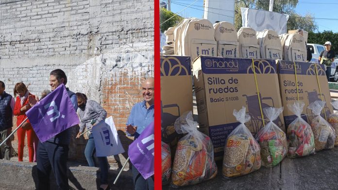 Entregan 6 MDP en electrodomésticos, despensas y colchones a damnificados de la Colonia Carlos Salazar
