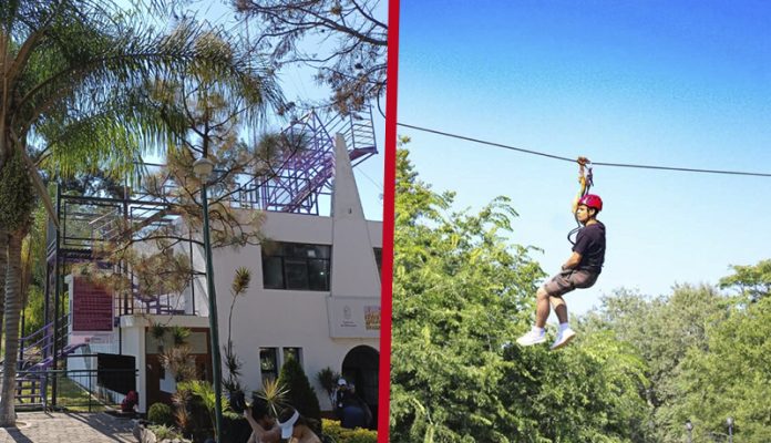 Tirolesa del zoológico de Morelia la atracción turística más popular del momento: Director