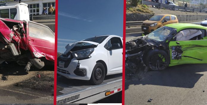 Fin de semana de carritos chocones, se registraron al menos 9 accidentes vehiculares en estos dos días