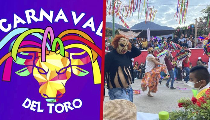 Carnaval del Torito 2023 en Ziráhuato, municipio de Zitácuaro