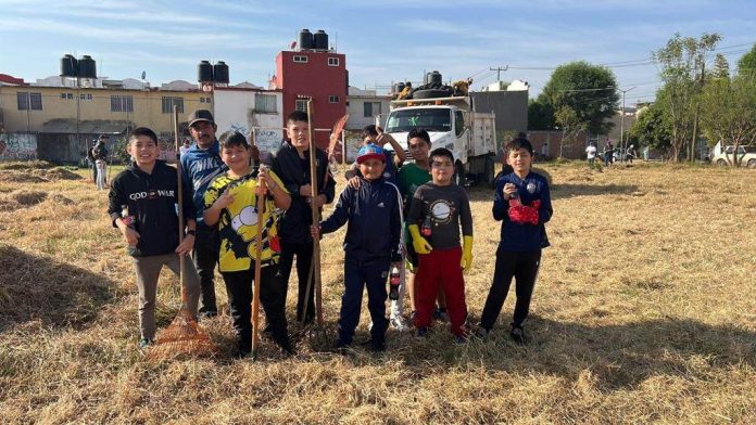 Continúan las jornadas de limpieza por toda la ciudad; ahora en Hacienda Tinijaro