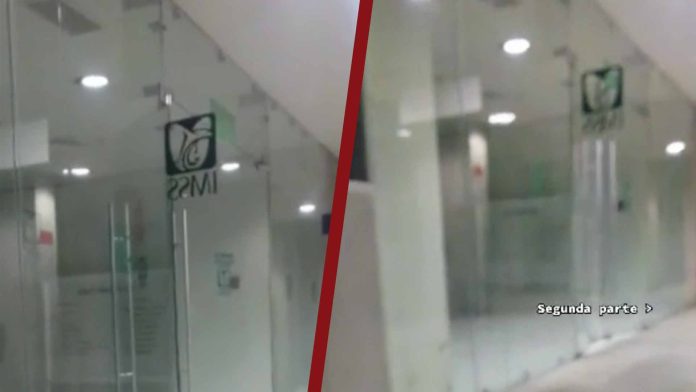 Captan supuesto fantasma del IMSS
