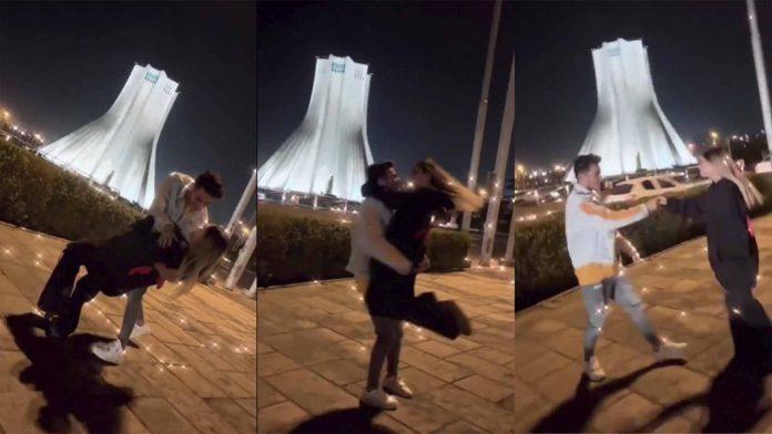 Condenan a 10 años de prisión a una pareja por bailar en las calles de Irán