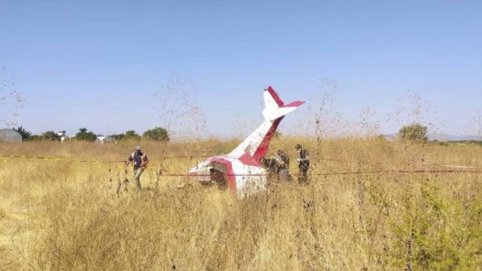 Tragedia en Morelos: Avioneta se desploma y deja dos muertos