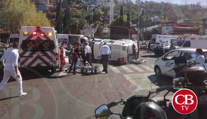 127 choques de autos en Michoacán en una semana