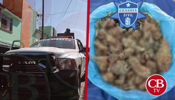 Lo detienen con un kilo de enervante a lado del Estadio Morelos