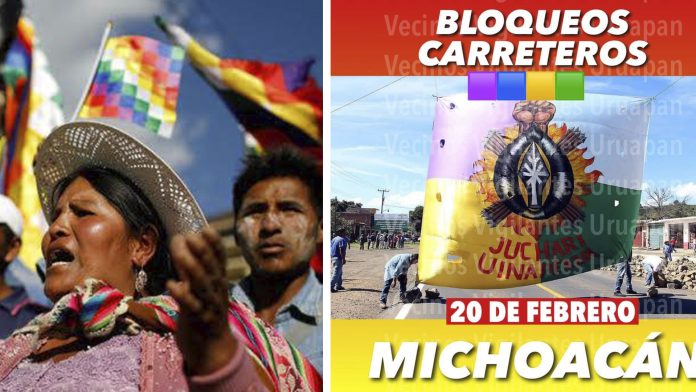 ¡Hoy!, Comunidades Indígenas, bloquearán 6 tramos carreteros en el Estado