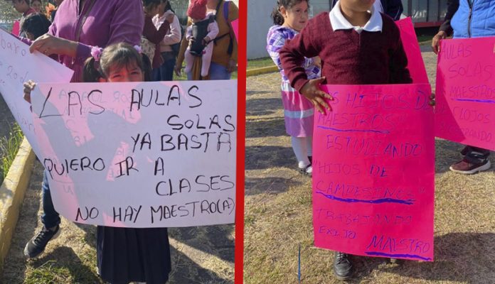 Campesinos denuncian que maestros no quieren darles clases a sus hijos y los discriminan