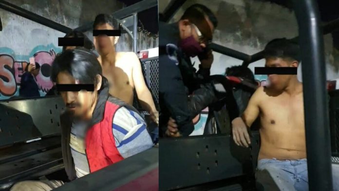 Policía salva a cuatro ladrones que estaban a punto de ser linchados