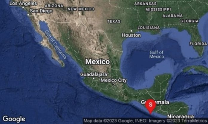 Sismo de magnitud 5 en Guatemala se percibe al sureste de Chiapas