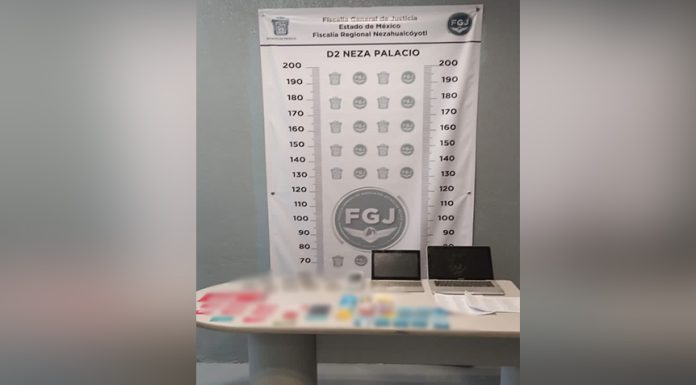 Fiscalía de Nezahualcóyotl catea call center del crimen organizado: Desde allí delincuentes vaciaban tarjetas y extorsionaban