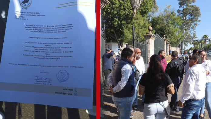 Conductores de Uber, no quieren problemas con taxistas: entregan documento para la regularización de su servicio