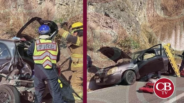 Desbarata su Chevy en Morelia y queda herido