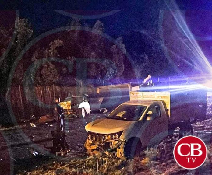 Brutal choque deja dos muertos y cinco heridos en Tancítaro