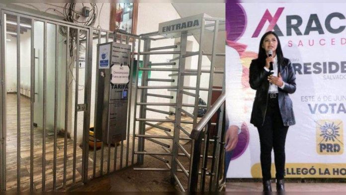 Gasta Ayuntamiento de Salvador Escalante miles de pesos en sistema defectuoso para cobrar el WC, y ya se descompuso