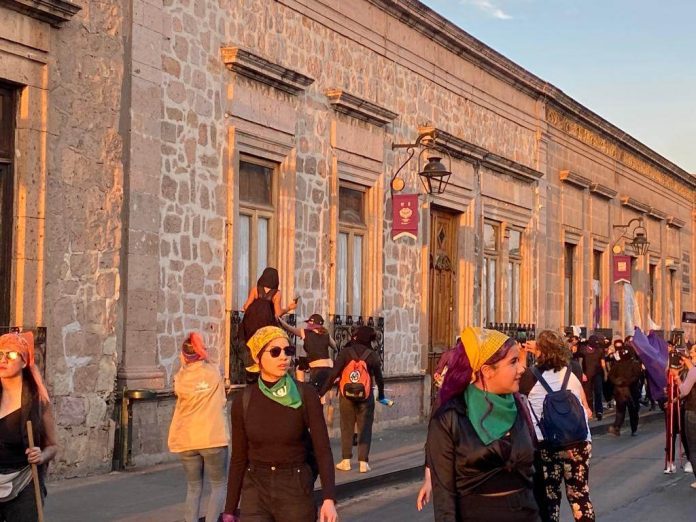 90% de las construcciones en el centro resultaron dañadas por marcha del 8M