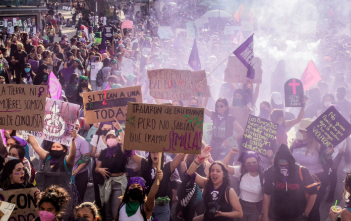 Contra feminicidios y desapariciones, arranca marcha por el 8M