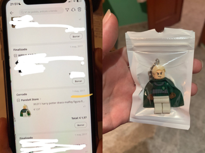 Joven recibe cinco años después paquete que pidió por AliExpress