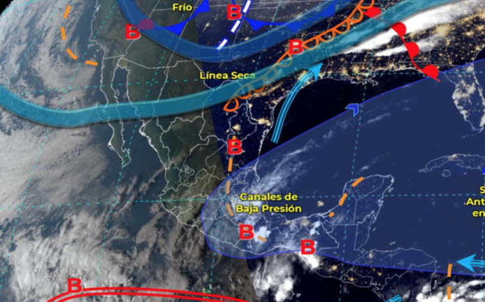 Llega el frente frío 43 se esperan lluvias y tolvaneras