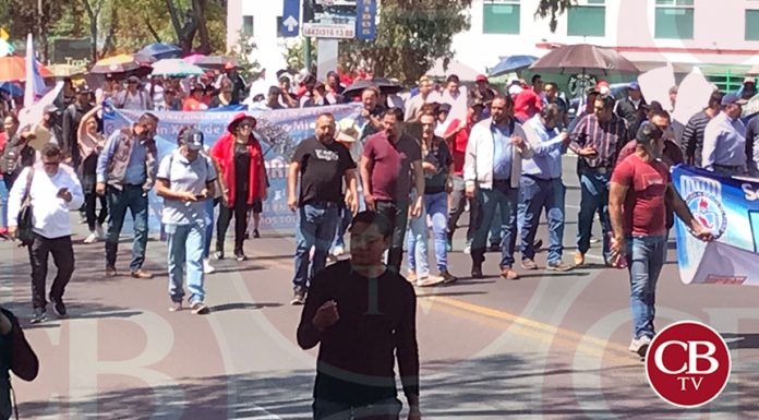 Dos días consecutivos de marchas sindicales que desquiciaron Morelia