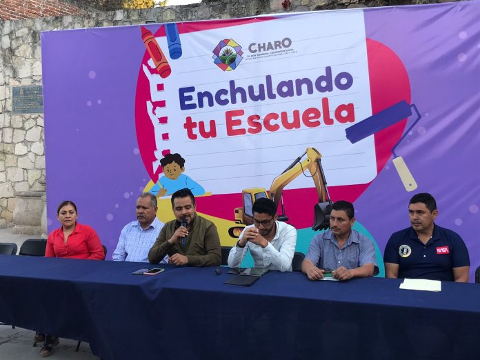 Arrancan programa “Enchulando tu Escuela”, con la suma de gobierno y ciudadanos