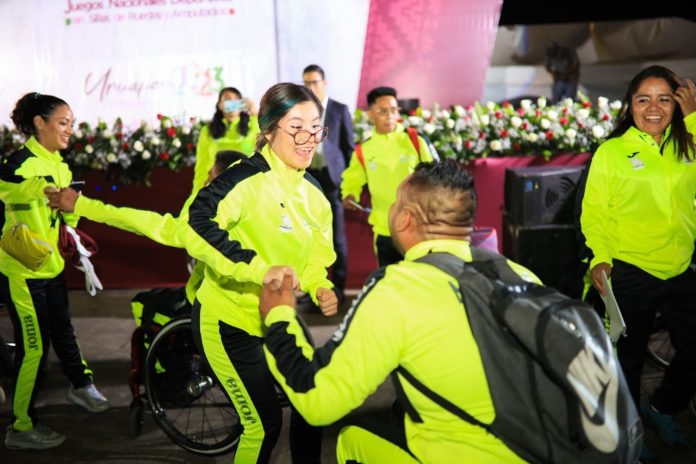 Inaugura Nacho Campos los XLIV Juegos Nacionales Deportivos en Sillas de Ruedas y Amputados