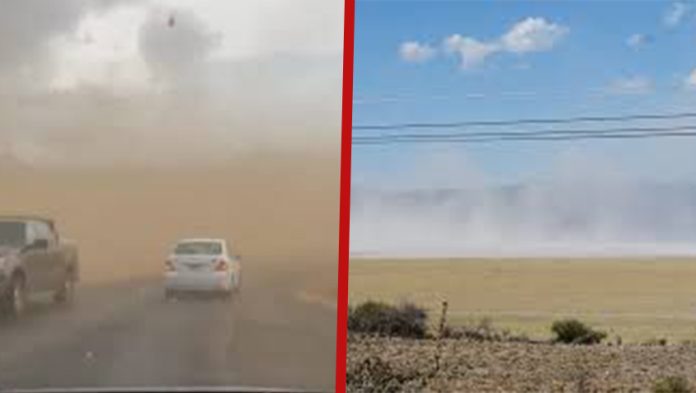 Tolvaneras son causadas por sequía del lago de Cuitzeo