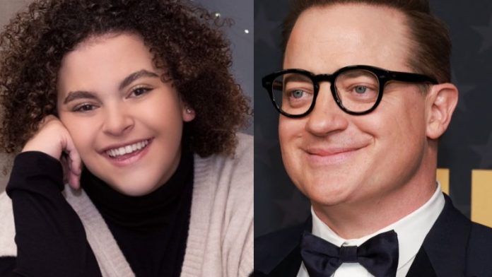 VIDEOS: Lucerito Mijares le declara su amor a Brendan Fraser