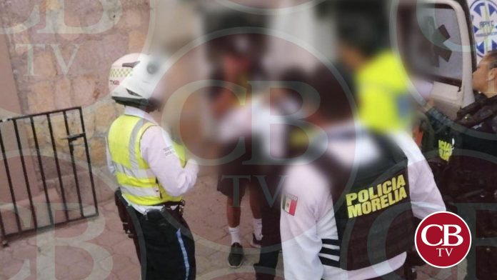 Le balean la cara en la monumental de Morelia