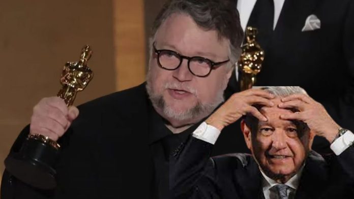 AMLO celebra el aplastante triunfo de Guillermo del Toro en el Oscar por Pinocchio