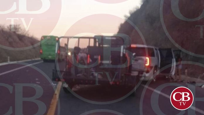 Accidente paraliza la Siglo XXI a la altura de Las Cañas
