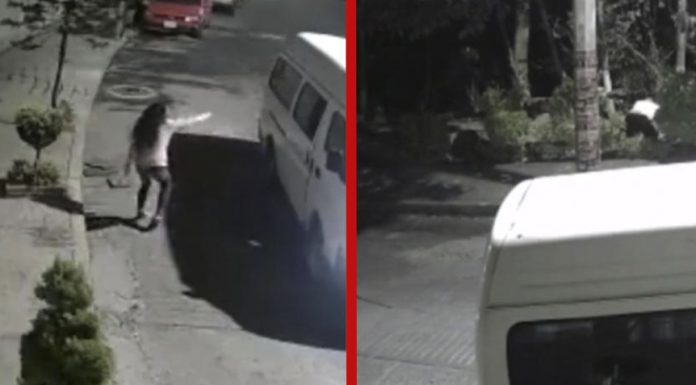 Mujer es atacada por un hombre pide ayuda y grita, pero nadie la apoya