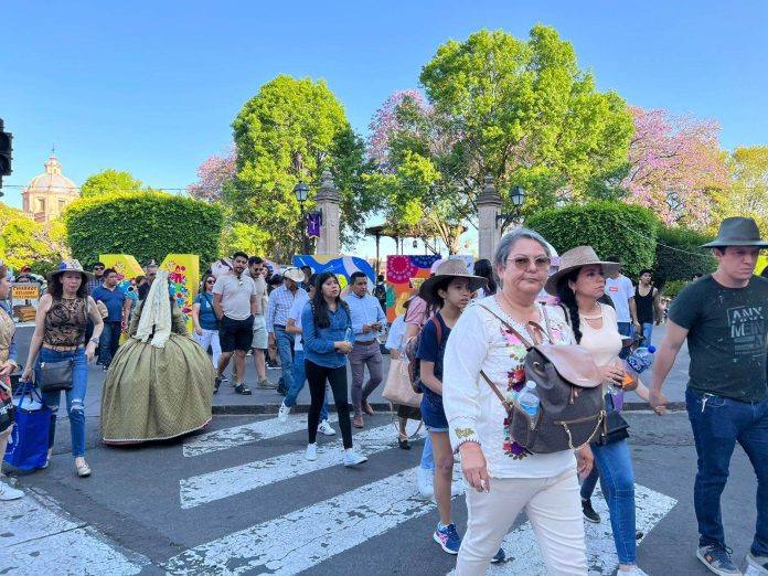 Registra Morelia afluencia de 227 mil turistas y visitantes durante Semana Santa