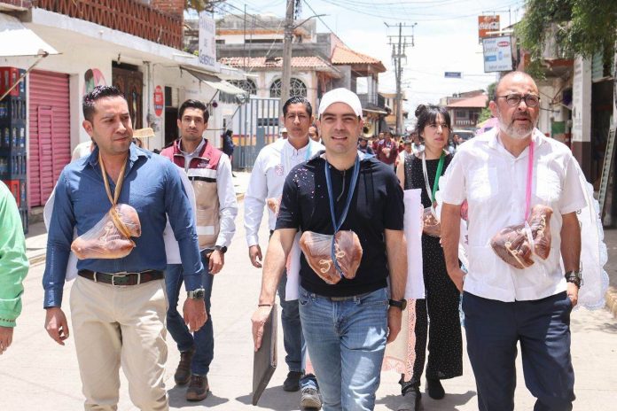 Entrega SCOP vialidades en Tingambato con inversión de 8.4 mdp