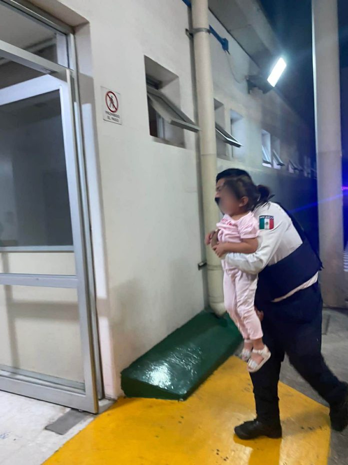 Policía de Morelia salva vida de un menor intoxicado