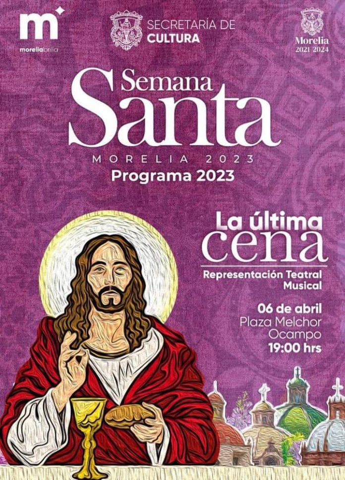 Presentación musical “La última cena” este jueves