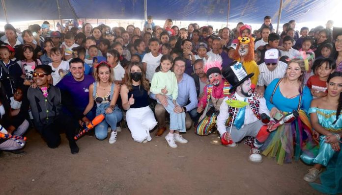 Festejan en grande a los niños en Jesús del Monte