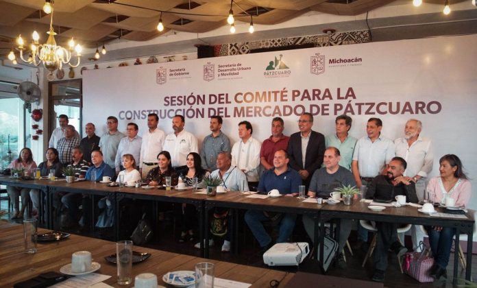 Avanza proyecto de modernización del mercado municipal de Pátzcuaro