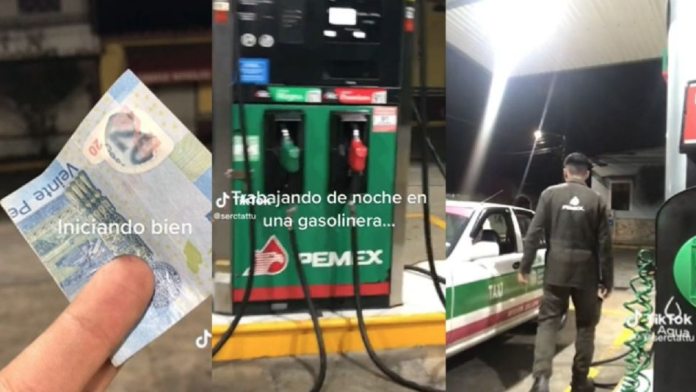 Joven revela cuando gana de propina como despachador